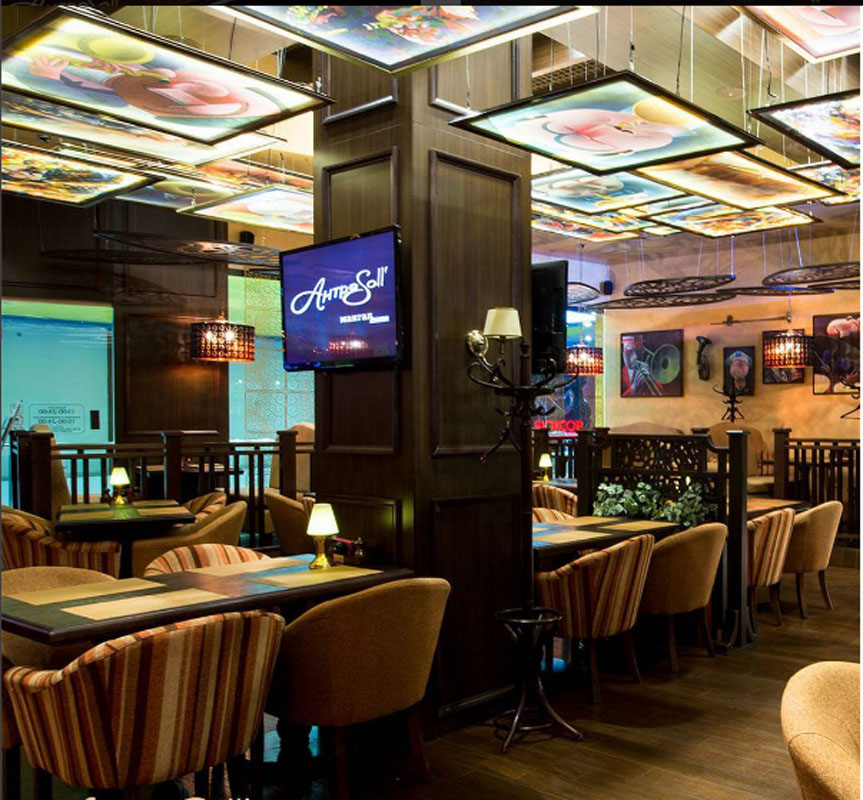 Антресоль — Основной зал, фото банкетного зала