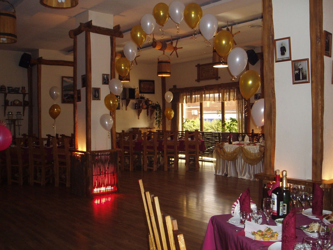 Ресторан Жигули — Зал «Русский», фото банкетного зала