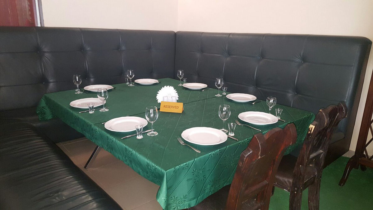 Дарьина Роща — Зал «Изумрудный», фото банкетного зала