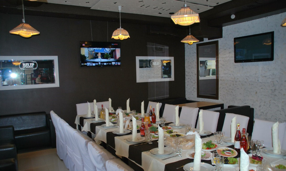 Дилиф — Основной зал, фото банкетного зала