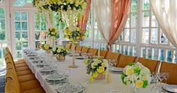 Летняя площадка — интерьер зала