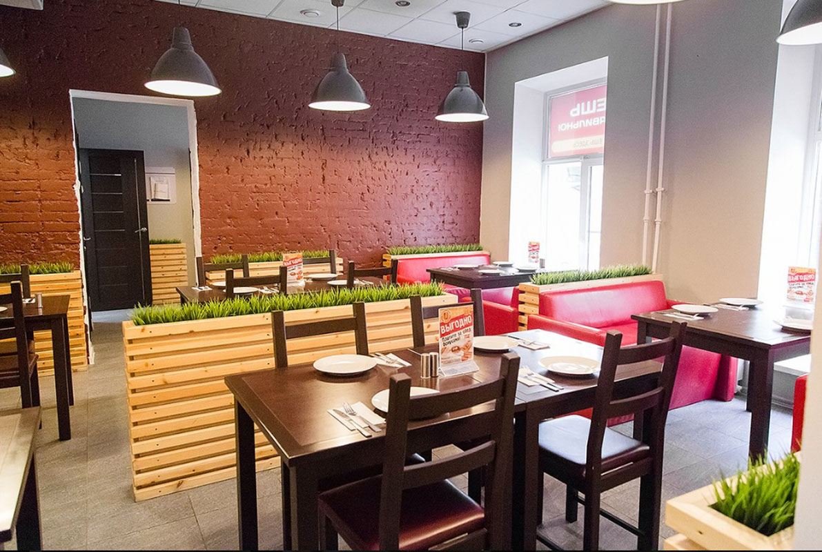 Ложка-Поварешка — Основной зал, фото банкетного зала