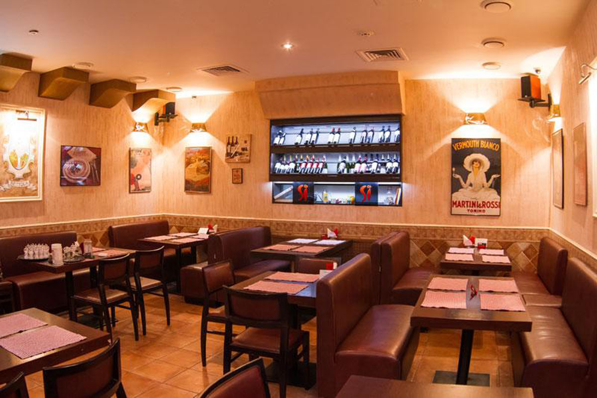 Основной зал — Sapore Italiano