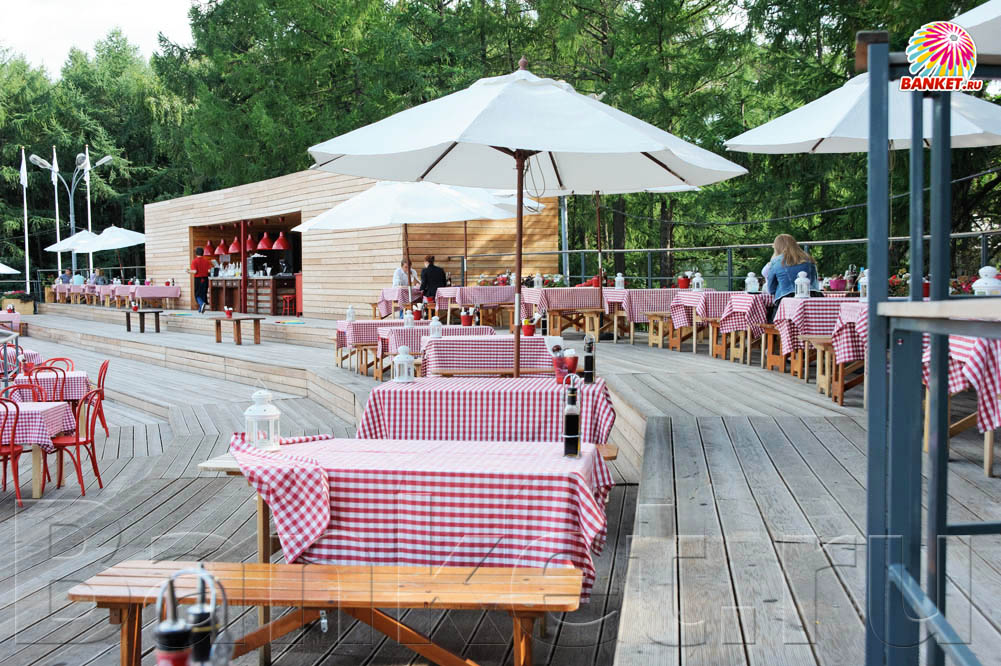 Зал Меркато — Ресторан Меркато в парке Горького