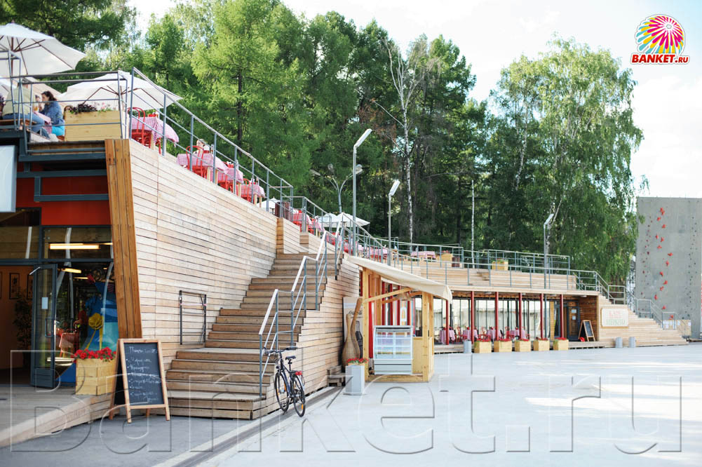 Зал Меркато — Ресторан Меркато в парке Горького