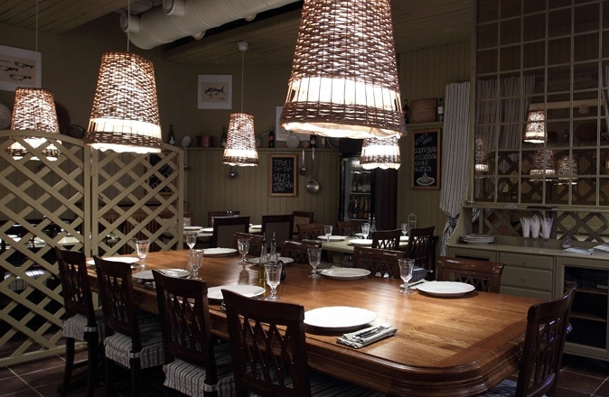 Зал на 50 человек — Рыба