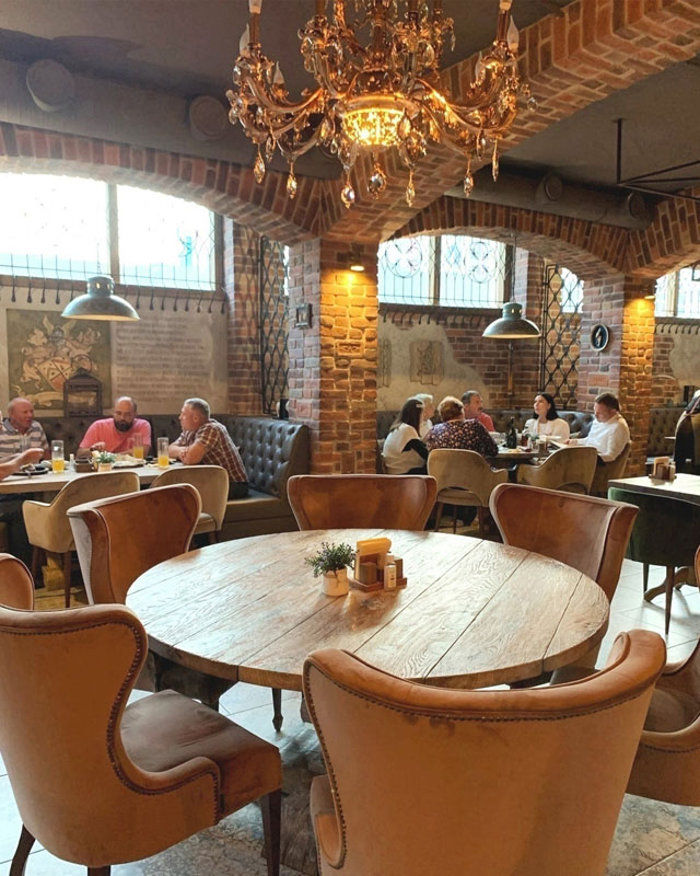 Темпл Бар — Основной зал, фото банкетного зала