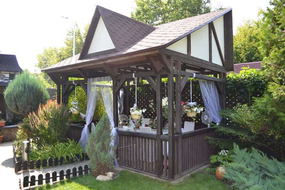 Беседка — банкетный зал Аверон, фото