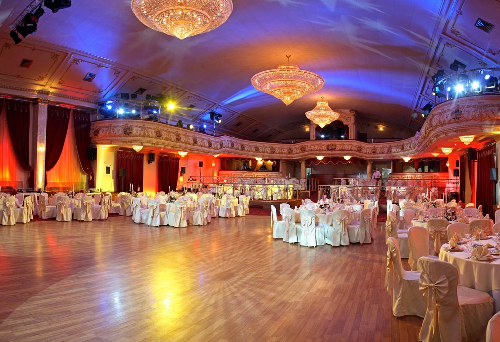 Банкетный комплекс Суриковъ Hall — Золотой зал, фото банкетного зала