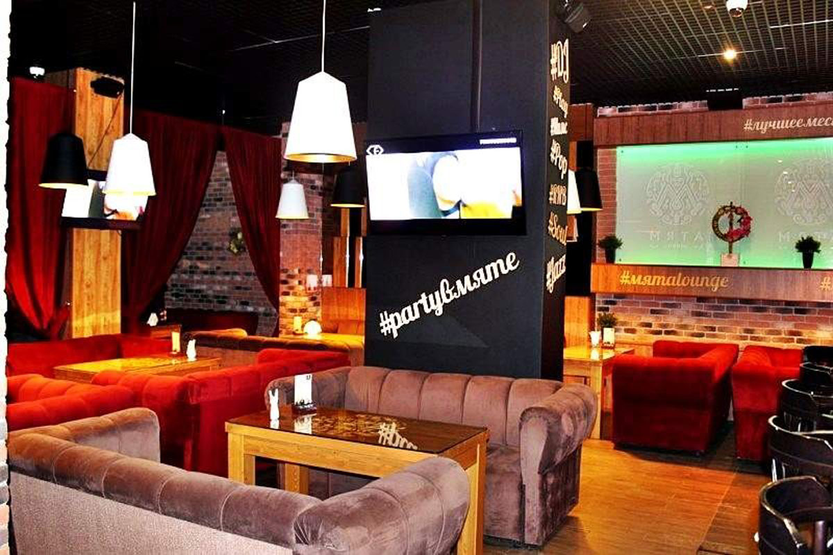 Основной зал — Мята на проспекте Ломоносова 