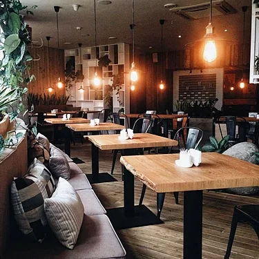 Основной зал — Green Cafe