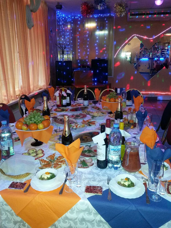 Кафе Анита — Основной зал, фото банкетного зала