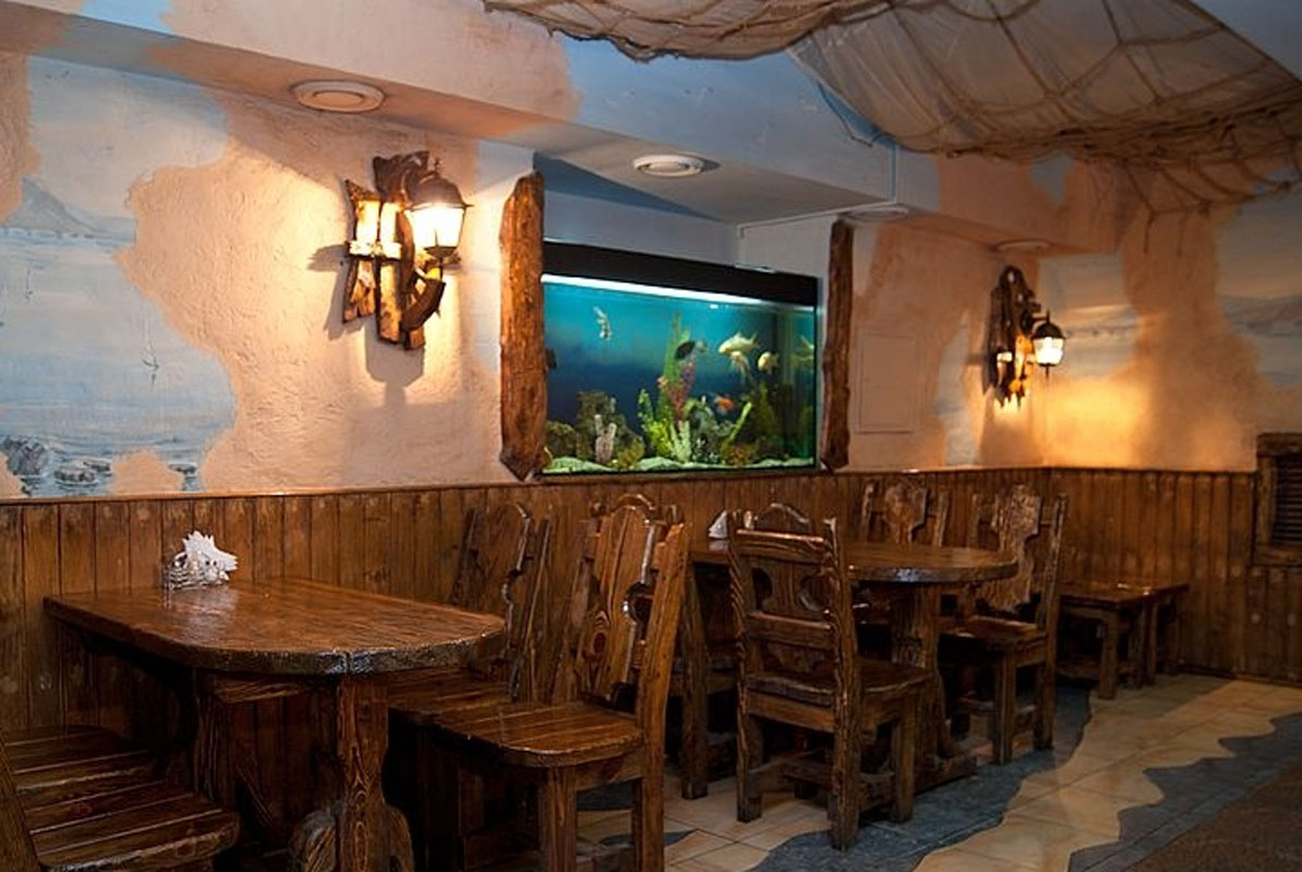 Основной зал — Кафе Чайка