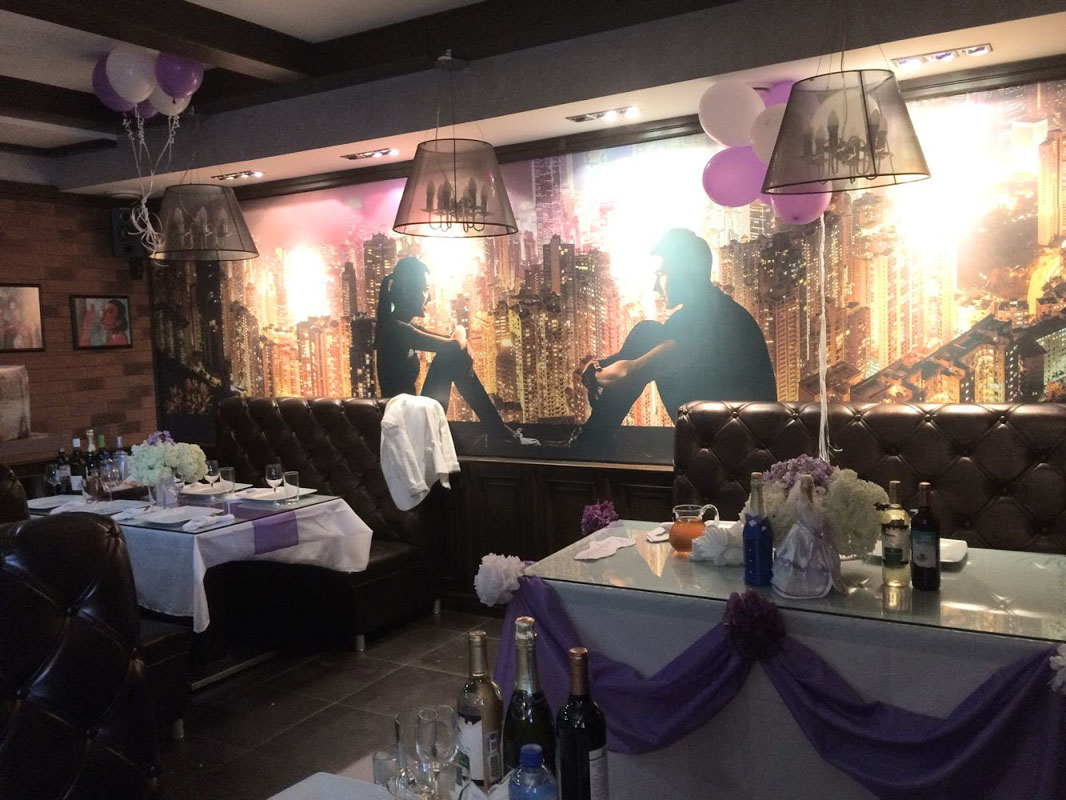 Любовное настроение — Основной зал, фото банкетного зала