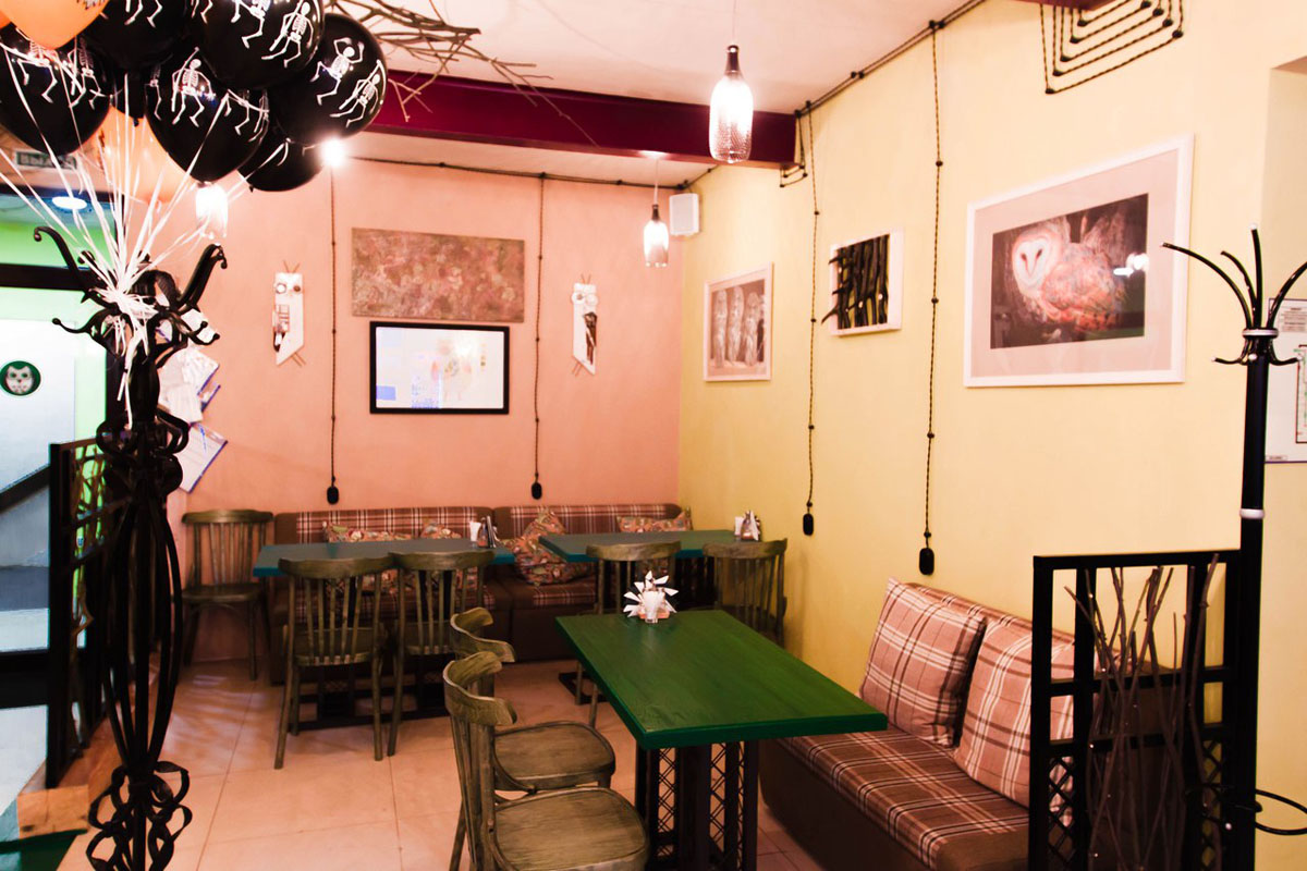 Основной зал — Мятная сова