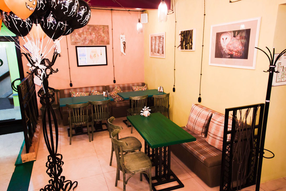 Основной зал — Мятная сова