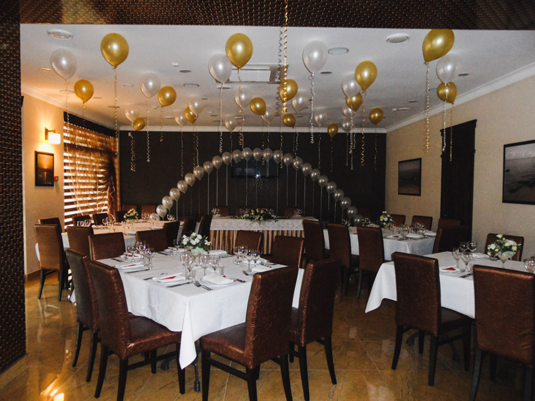 Аврора — Основной зал, фото банкетного зала