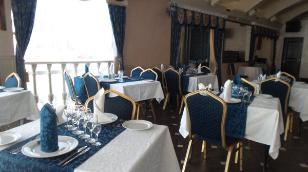 На крыше — банкетный зал