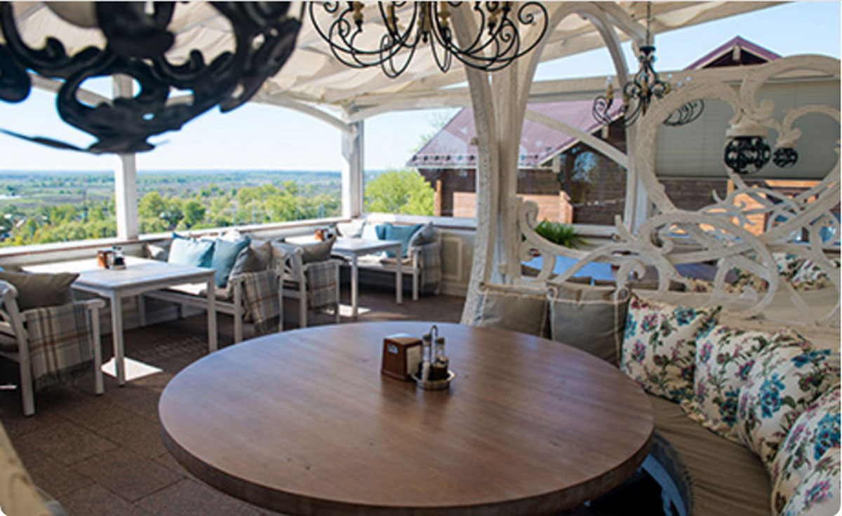 Летняя веранда — банкетный зал Круча, фото