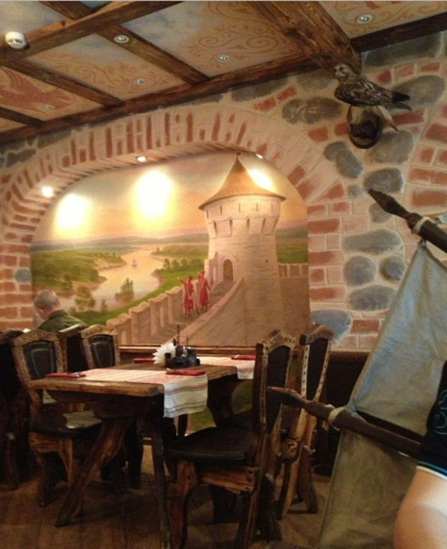 Старая крепость — Основной зал, фото банкетного зала