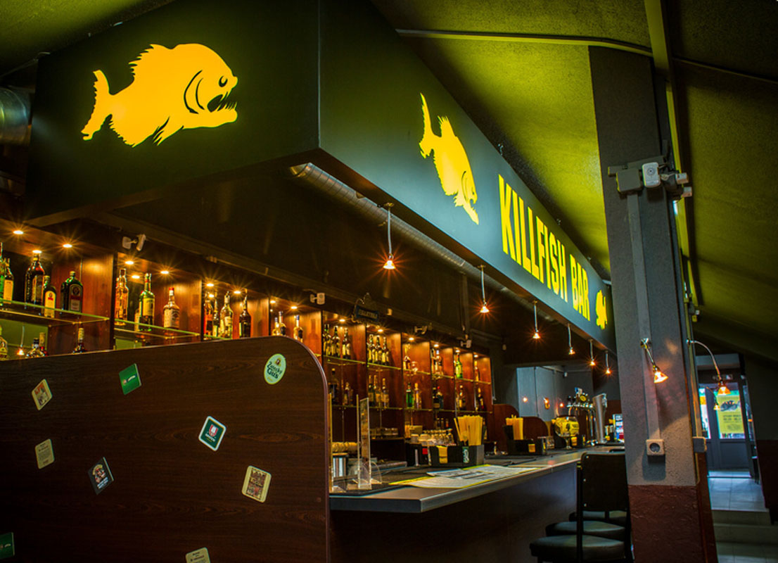 Основной зал — КИЛФИШ ДИСКАУНТ БАР