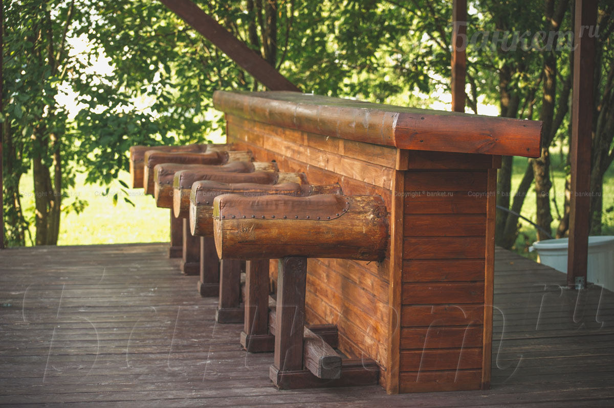 Шатёр (100 кв.м.) в зелёной зоне — фото 4