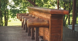 Шатёр (100 кв.м.) в зелёной зоне — фото 4