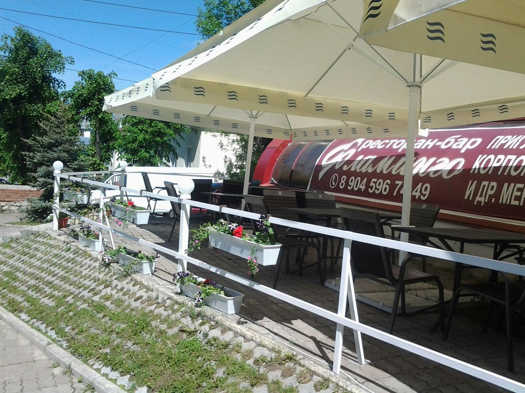 Зал на 60 человек — Фламинго