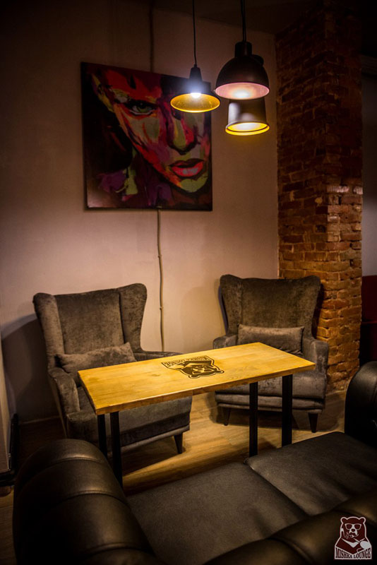 Основной зал — банкетный зал Мишка Лаундж, фото