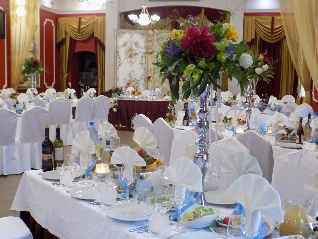 Владимир — Красный зал, фото банкетного зала