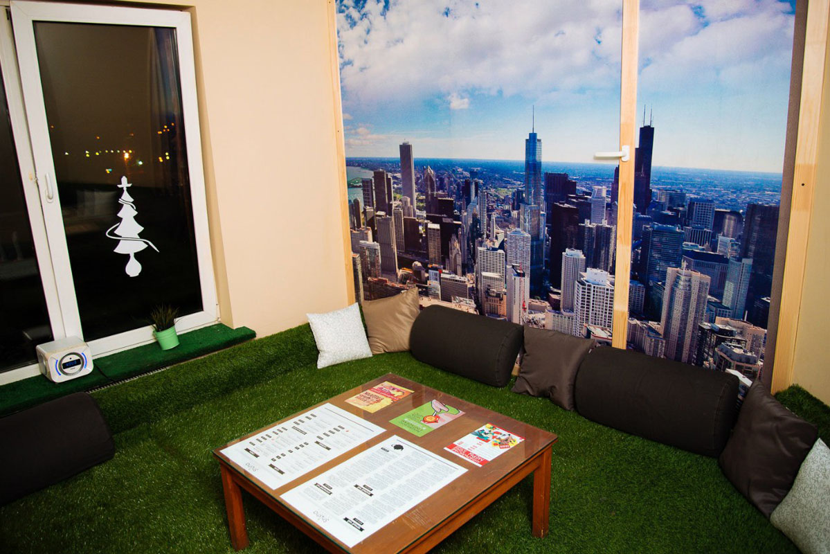 Основной зал — Шиша на Крыше