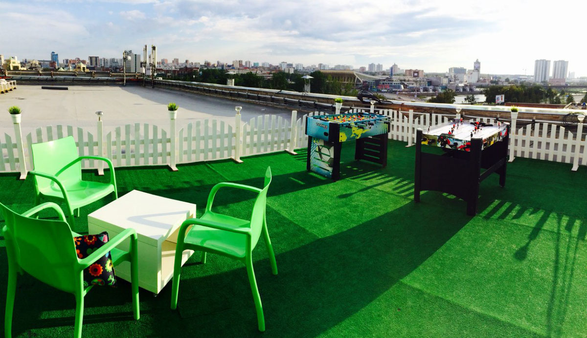 Основной зал — Шиша на Крыше