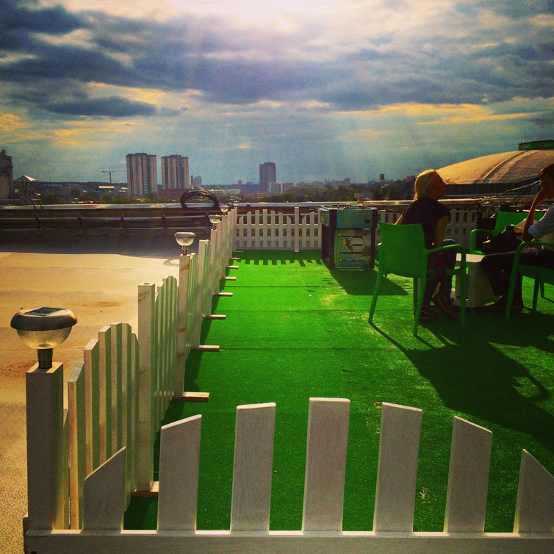 Основной зал — Шиша на Крыше