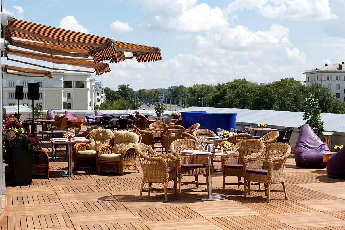 Ресторан терраса Кураж — Рестораны и бары  в гранд отеле Видгоф