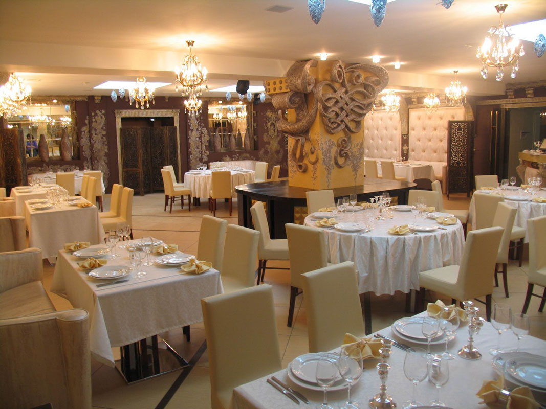 La Rose D`OR — Основной зал, фото банкетного зала