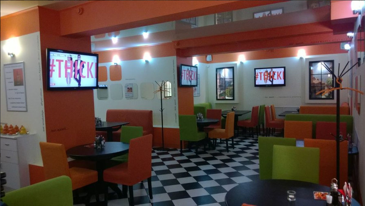 Основной зал — Микс Пицца на улице Кирова