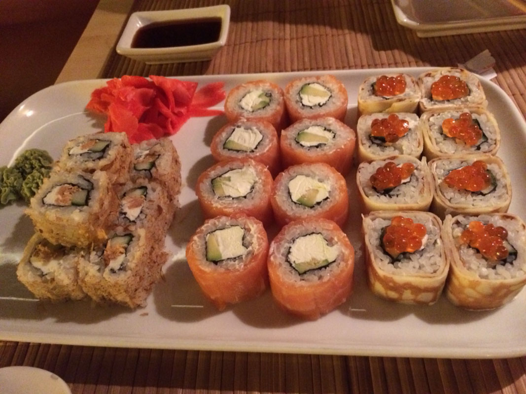 Основной зал — Суши-бар Камакура