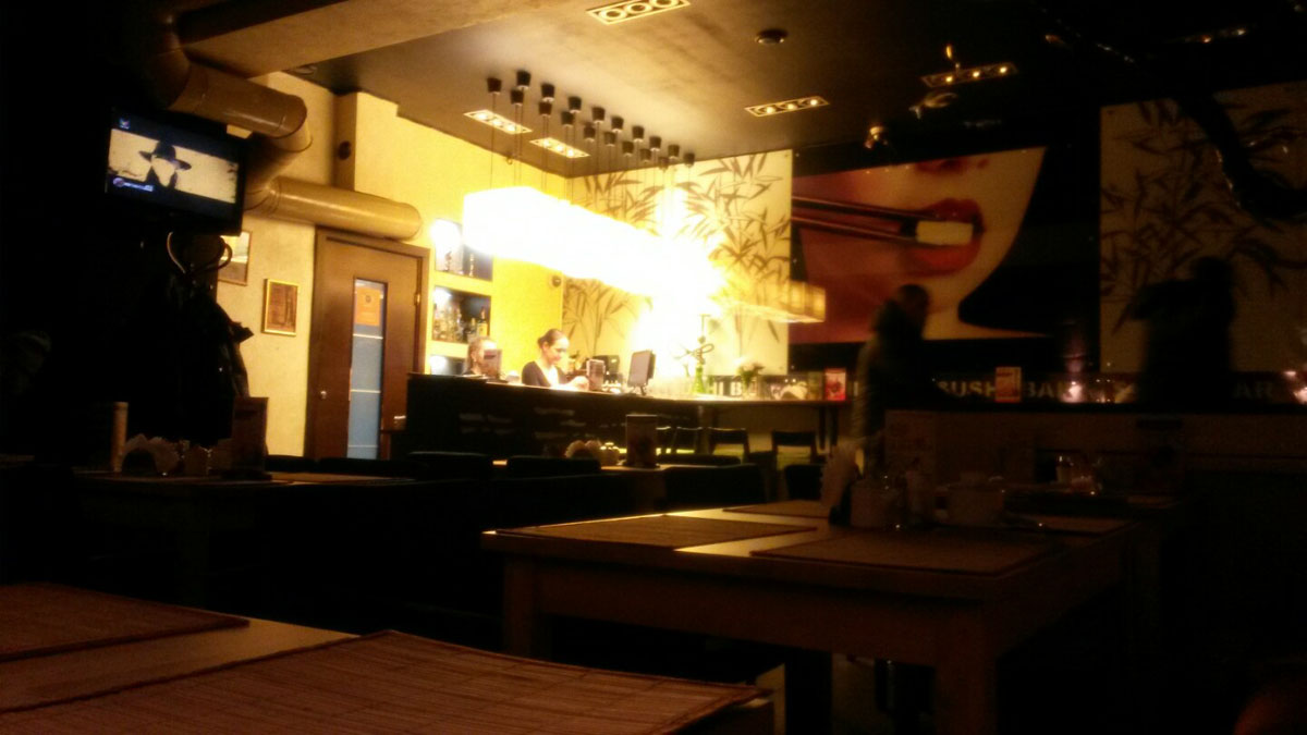 Основной зал — Суши-бар Камакура