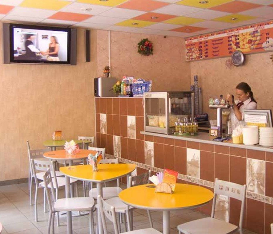 Основной зал — Пиццерия Тутти-Фрутти