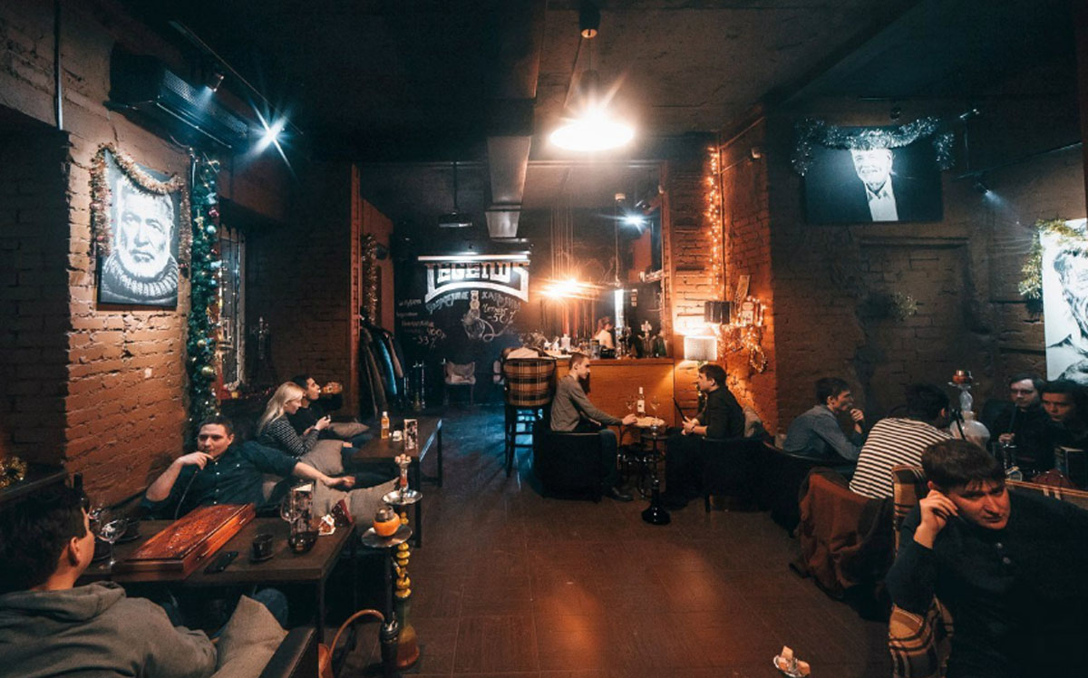 Бар Легендс — Основной зал, фото банкетного зала