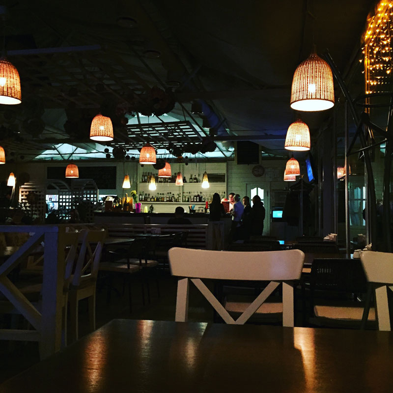 Основной зал — Кафе Причал