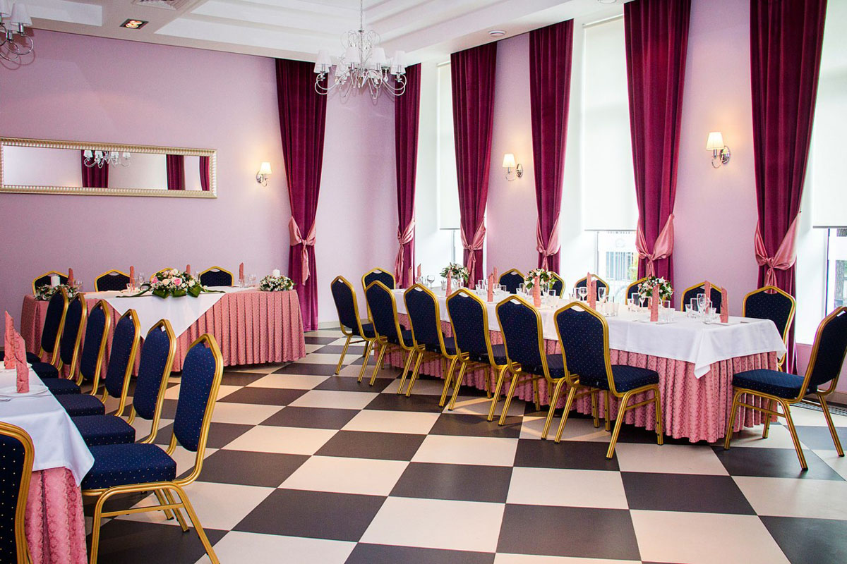 Банкетный зал Фамилия — Основной зал, фото банкетного зала