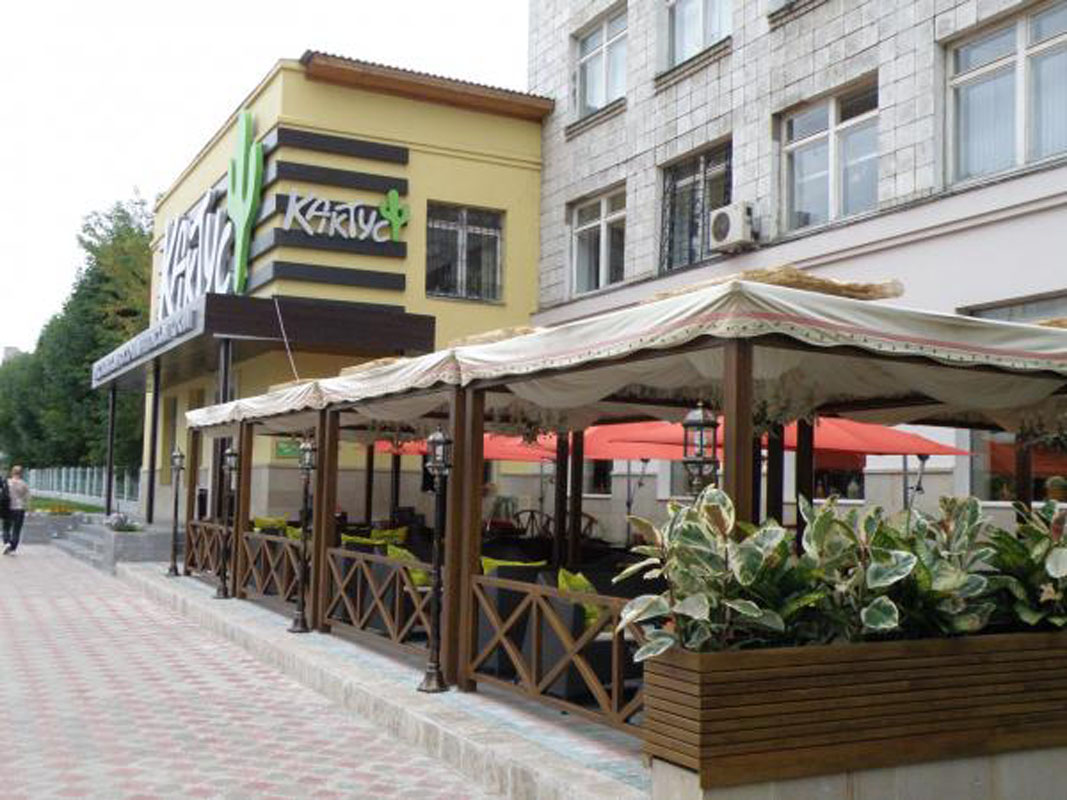 Основной зал — Кафе Кактус