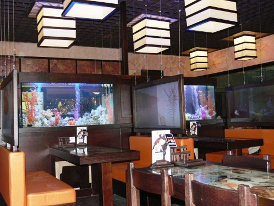 Ресторан Нияма на улице Трехсвятская — Основной зал, фото банкетного зала