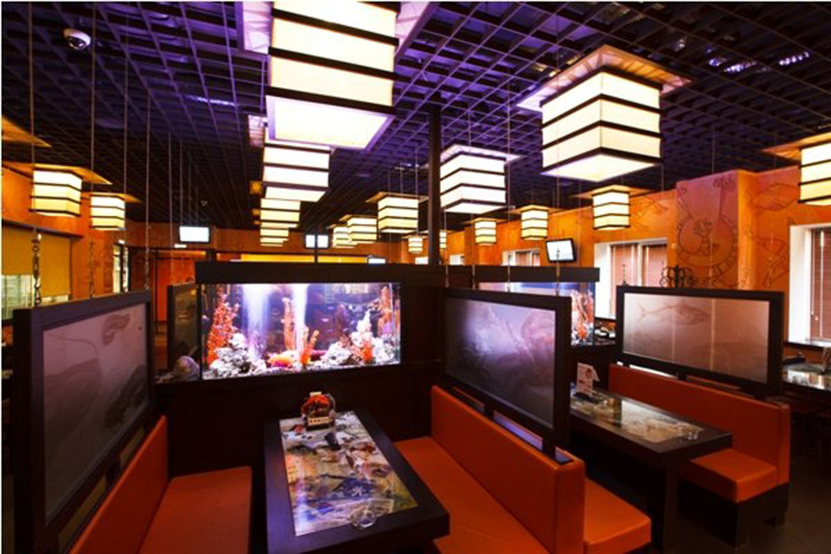 Основной зал — Ресторан Нияма на улице Трехсвятская