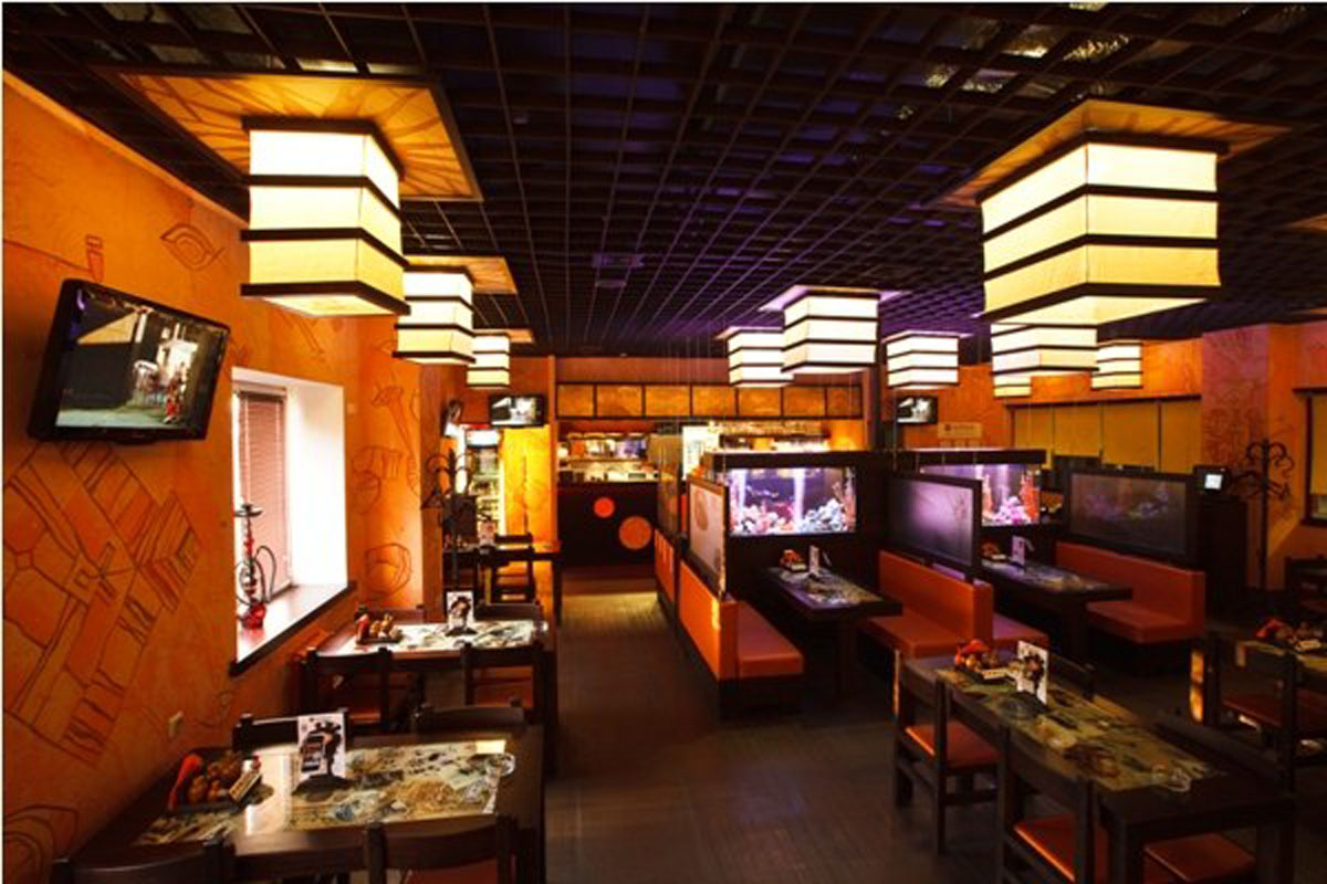 Основной зал — Ресторан Нияма на улице Трехсвятская