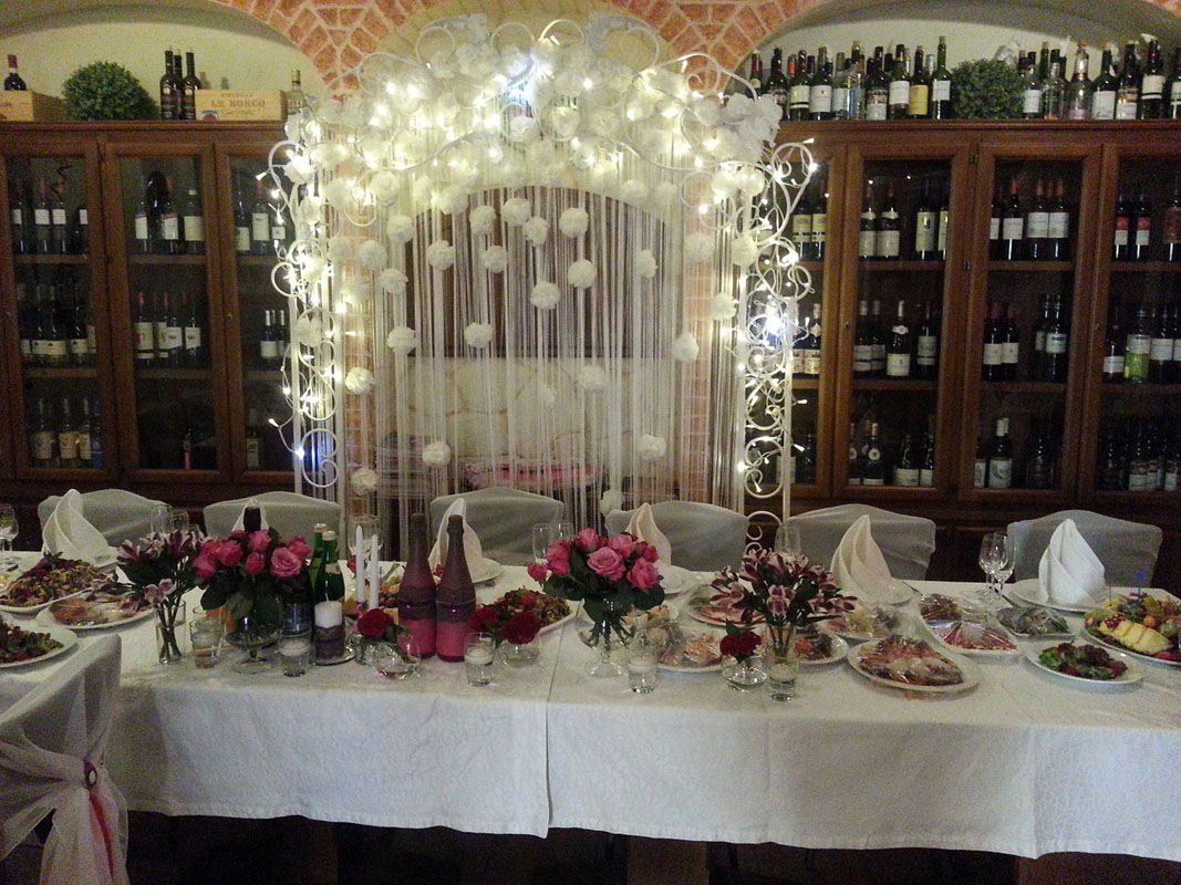 Ресторан Паркер — Основной зал, фото банкетного зала