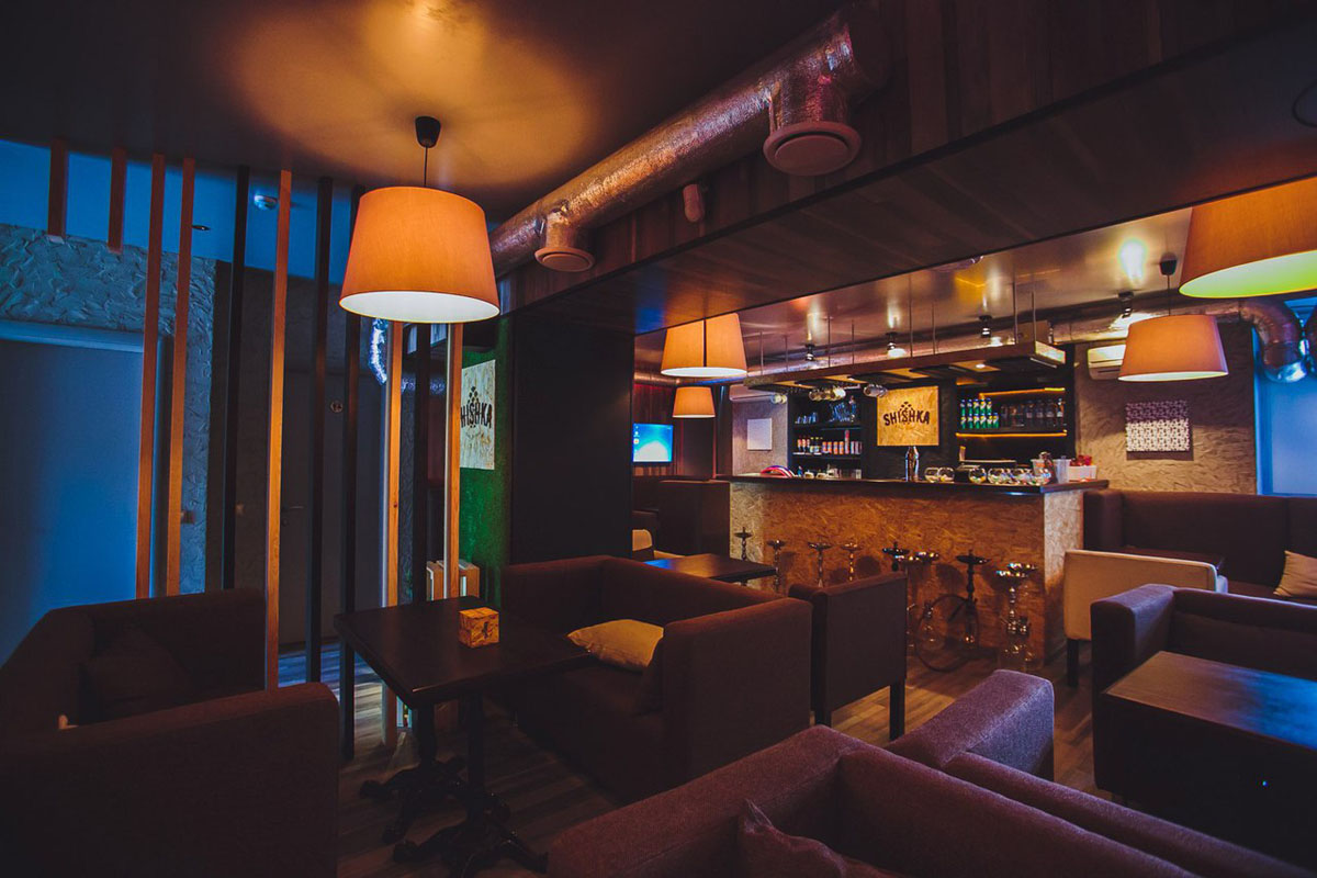 Основной зал — Шишка Бар и Пар