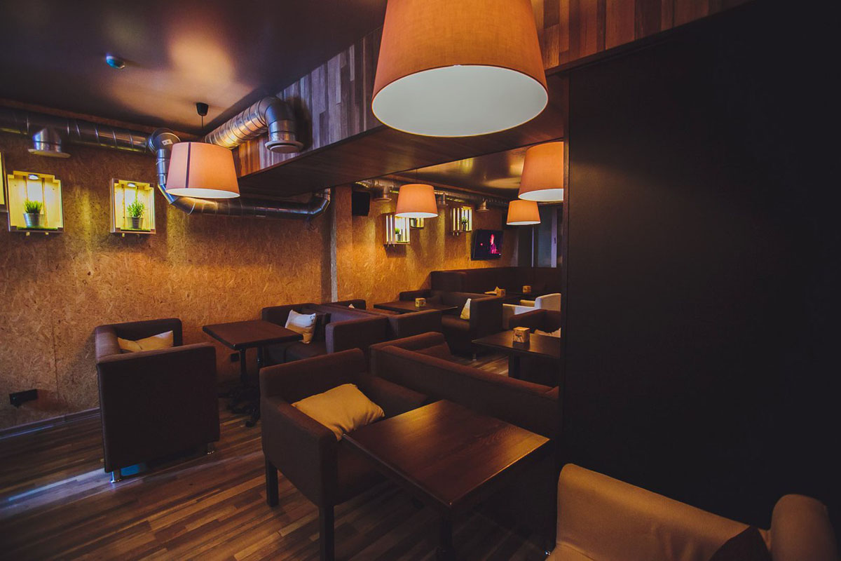 Основной зал — Шишка Бар и Пар