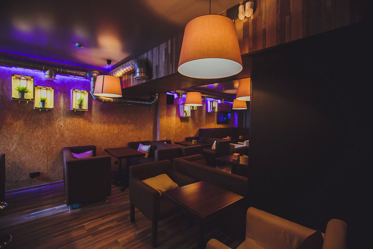 Основной зал — Шишка Бар и Пар